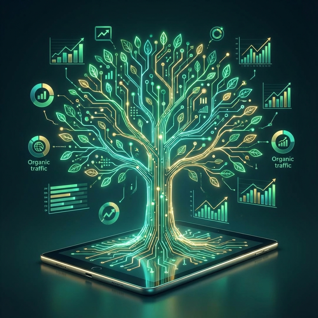 Digital Marketing service illustration